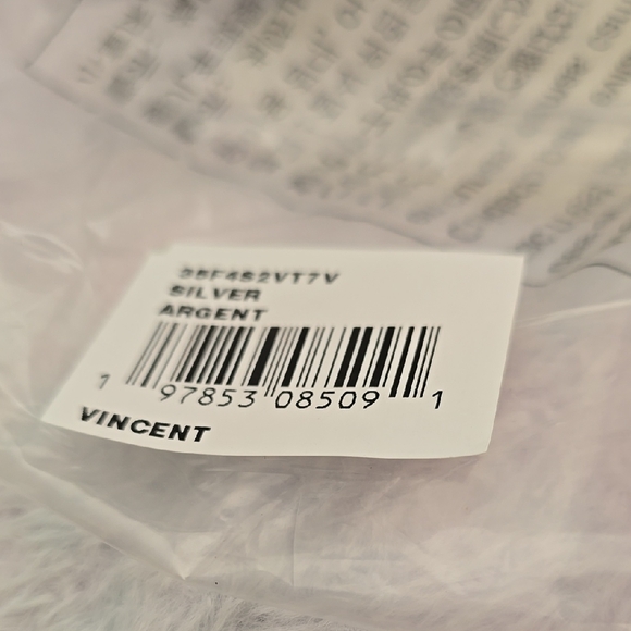 Michael Kors White With Silver Tote Bag - Picture 9 of 9